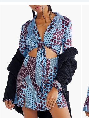 Cutout Mini Dress